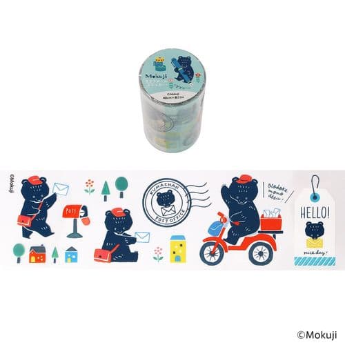 Mokuji - Clear Tape - Bears