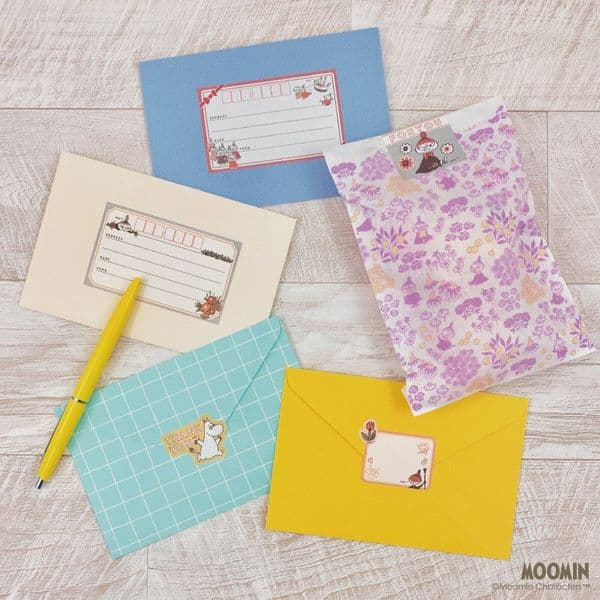 Moomin - Sticker Sheets - Address Seal