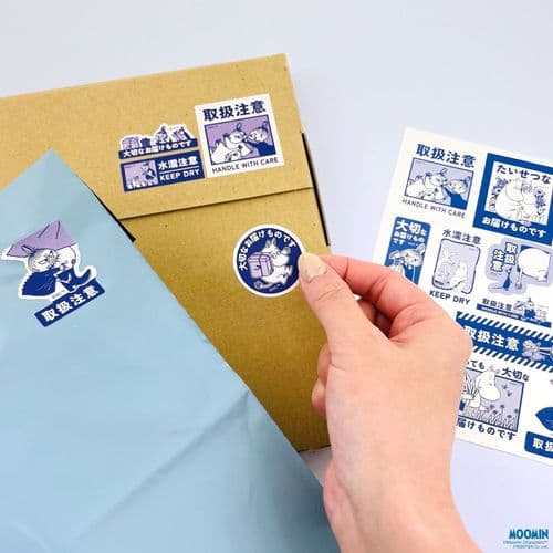 Moomin - Sticker Sheets LG - Attention Seal