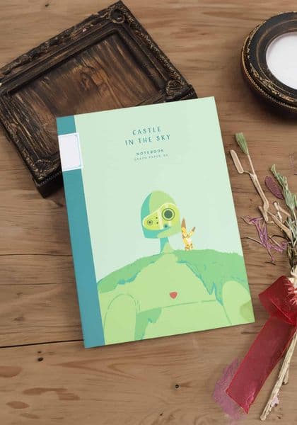 Movic - Studio GHibli - B6 Grid Notebook - Castle in the Sky