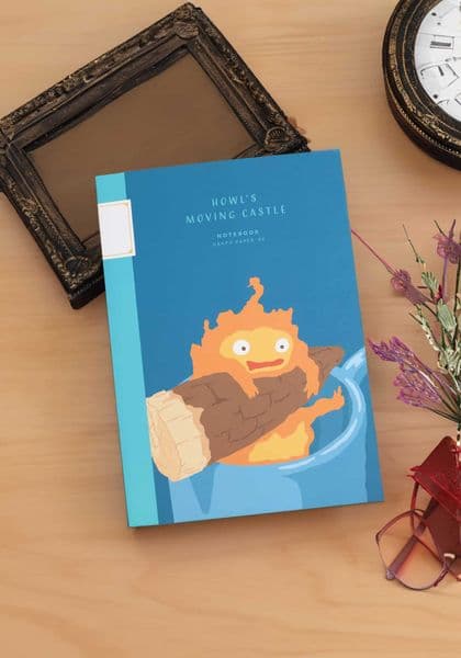 Movic - Studio GHibli - B6 Grid Notebook - Howl's Moving Castle
