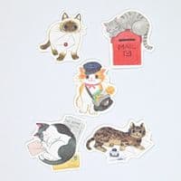 NB.Co - Flake Stickers - Nekorobi letter