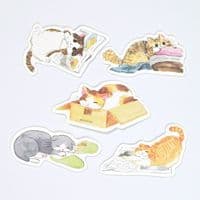 NB.Co - Flake Stickers - Nekorobi Neko Aru Aru