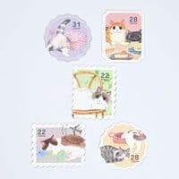 NB.Co - Flake Stickers - Nekorobi stamp style