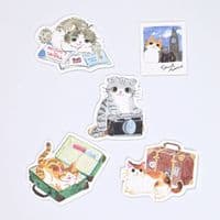 NB.Co - Flake Stickers - Nekorobi Travel