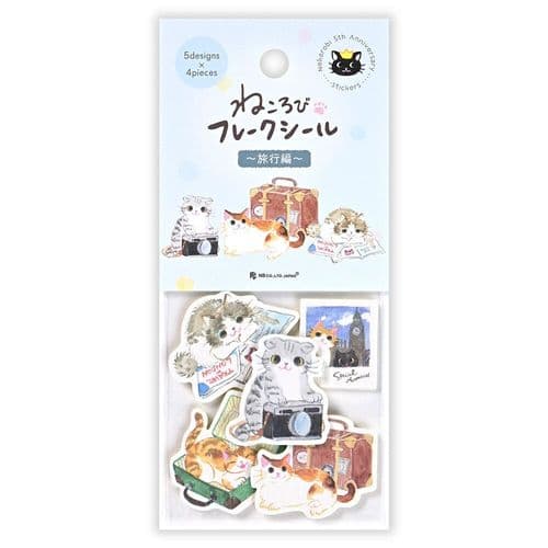 NB.Co - Flake Stickers - Nekorobi Travel