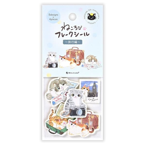NB.Co - Flake Stickers - Nekorobi Travel