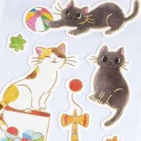 NB.Co - Sticker Sheet - Nekorobi Omochi and Azuki