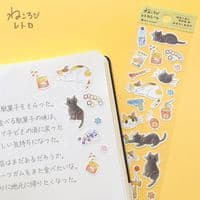 NB.Co - Sticker Sheet - Nekorobi Omochi and Azuki