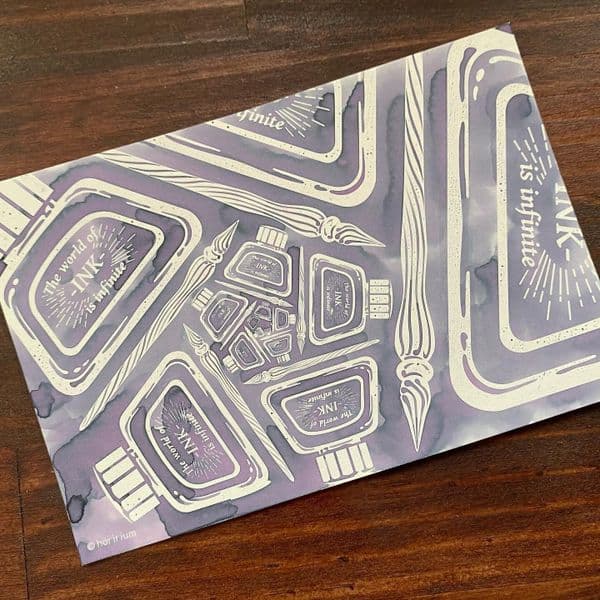 Nouto - Ink Swatch Postcard - 5pk - (Horirium Edition)