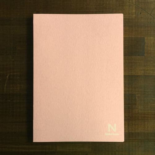 Nouto - No Bull Notebook - Seibundo Paper - Candy Pink
