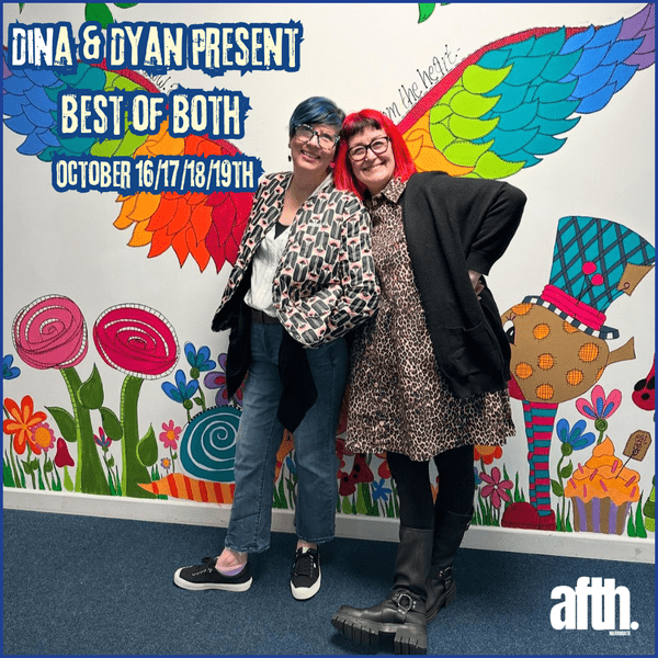 October 16/17/18/19 - 'Best of Both' workshop with Dyan & Dina - Instalment Plan Deposit