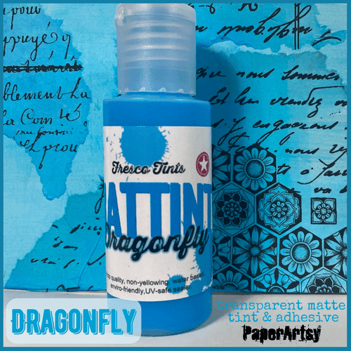 PaperArtsy - Mattints - Dragonfly