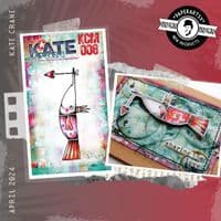 PaperArtsy - Mini Stamp - Kate Crane 008
