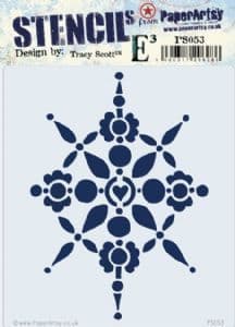 PaperArtsy - Stencil -Tracy Scott 053