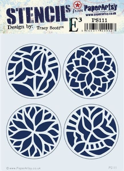 PaperArtsy - Stencil -Tracy Scott #111