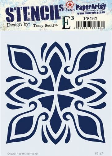 PaperArtsy - Stencil - Tracy Scott 167