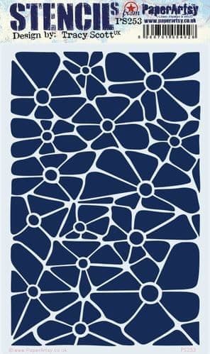 PaperArtsy - Stencil - Tracy Scott #253