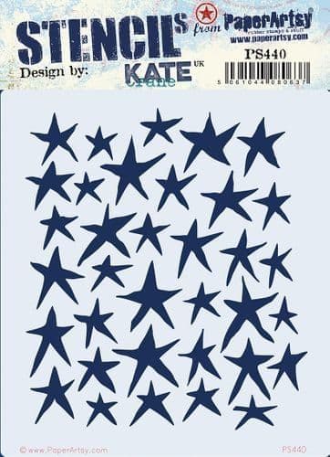PaperArtsy - Stencils - Kate Crane #440