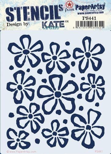 PaperArtsy - Stencils - Kate Crane #441