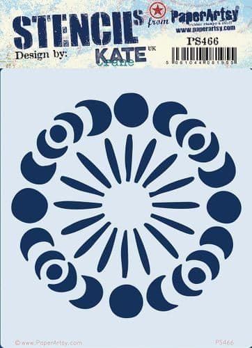 PaperArtsy - Stencils - Kate Crane #466