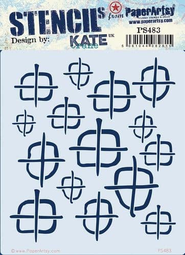 PaperArtsy - Stencils - Kate Crane #483