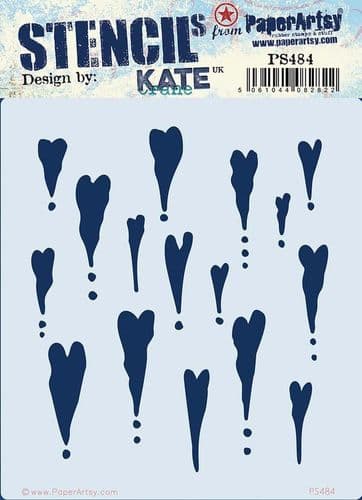 PaperArtsy - Stencils - Kate Crane #484