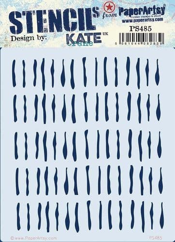 PaperArtsy - Stencils - Kate Crane #485
