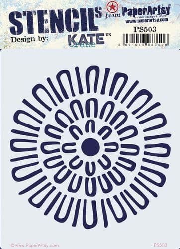 PaperArtsy - Stencils - Kate Crane #503