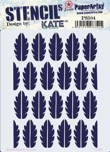 PaperArtsy - Stencils - Kate Crane #504