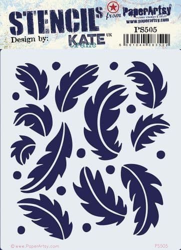 PaperArtsy - Stencils - Kate Crane #505