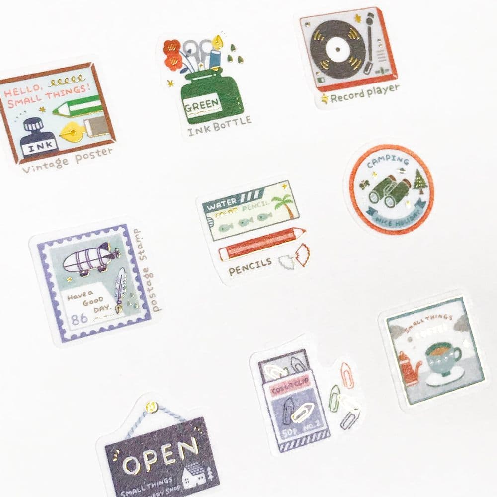 Papier Platz - Flake Stickers - ERIC small things - My Shop