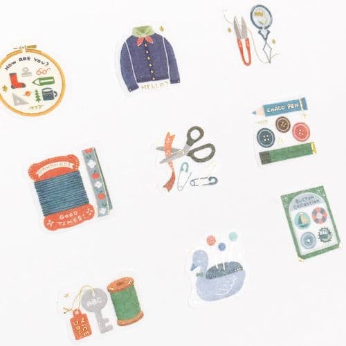 Papier Platz - Flake Stickers - ERIC small things - Sewing