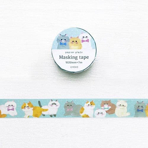 Papier Platz - Washi Tape - Yoko - Cats