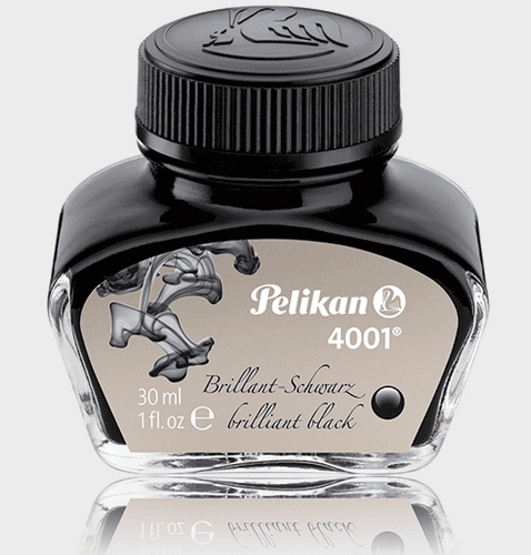 Pelikan - 4001 Ink 30ml - Brilliant Black