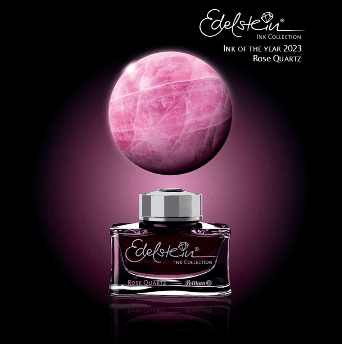 Pelikan - Edelstein Ink - Rose Quartz - Ink of the Year 2023