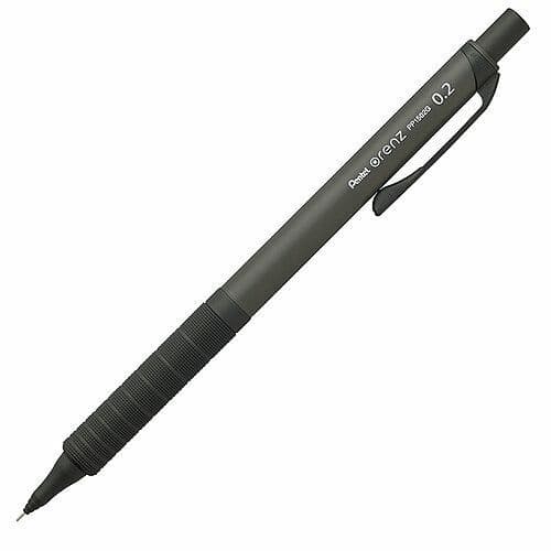 Pentel - Orenz - 10th Anniversary Edition - 0.2mm - Metal Grip - Matte Black