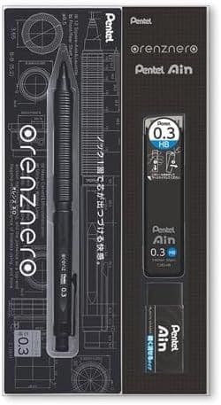 Pentel - Orenz Nero - Gift Set - Black 0.3mm