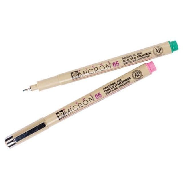 Pigma Micron Coloured - Set 9