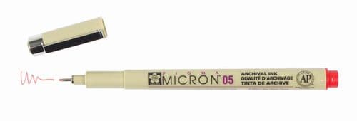 Pigma Micron - Red 05