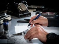 Pilot - Capless Fountain Pen - Matte Black Trims - Black (NO BOX)