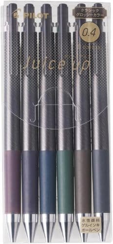 Pilot - Juice Up - 0.4mm Pen - Classic Glossy Set