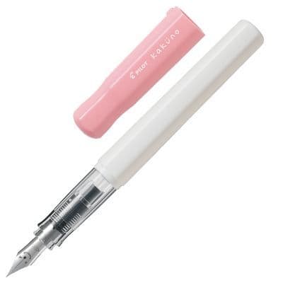 Pilot - Kakuno Fountain Pen - Soft Pink  - EF