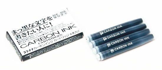 Platinum - Carbon Ink - Black Cartridges