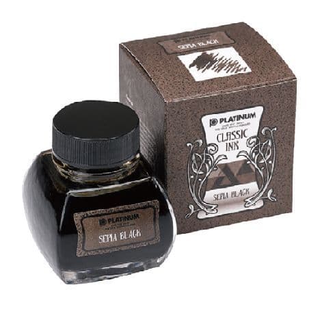 Platinum - Classic Ink - Sepia Black
