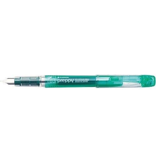 Platinum - Preppy - Fine Nib - Green