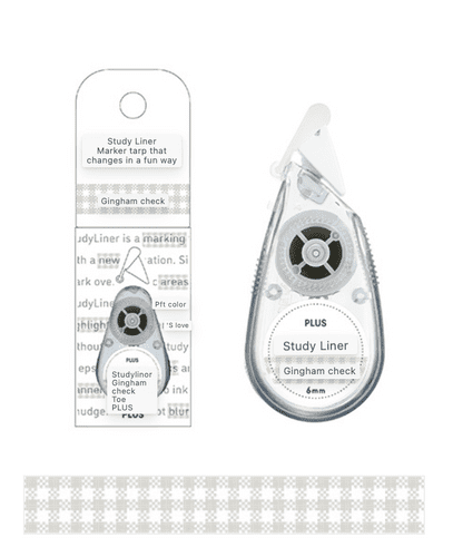 Plus - Deco Rush - Study Liner - Gingham Check