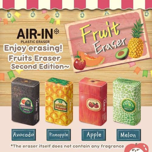 Plus - Eraser - Fruits #2