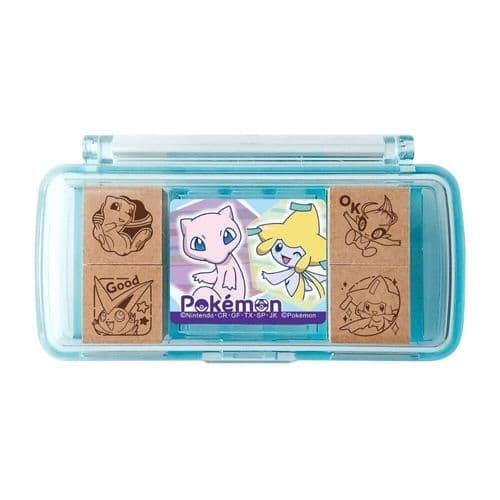 Pokemon - Mini Stamp Set & Ink Pad - Mythical