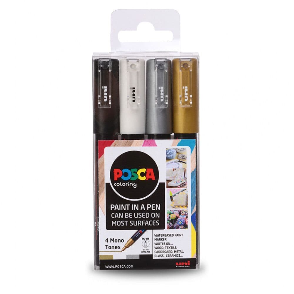 Posca Set - PC-1m - Mono Set